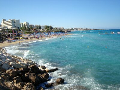 Cyprus beach sea photo