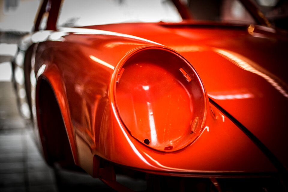 Paint gloss reflections