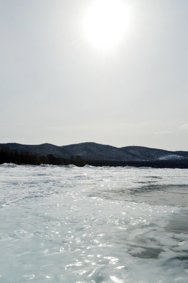 Water sky siberia