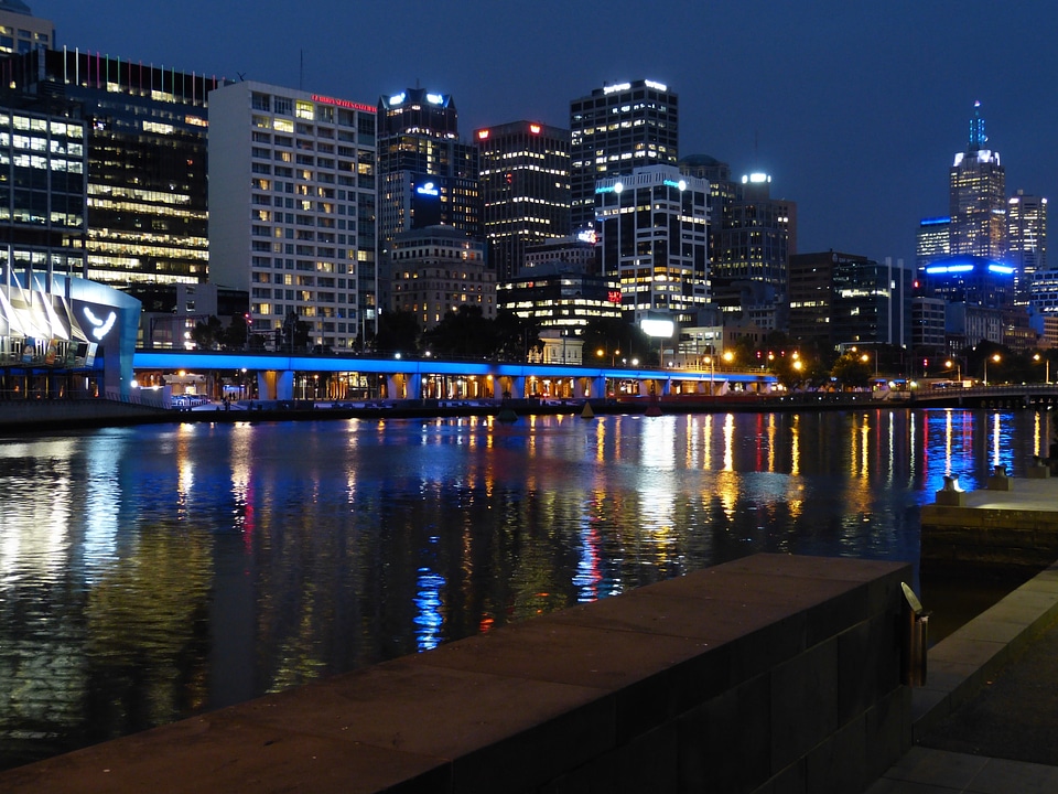 Yarra evening night photo