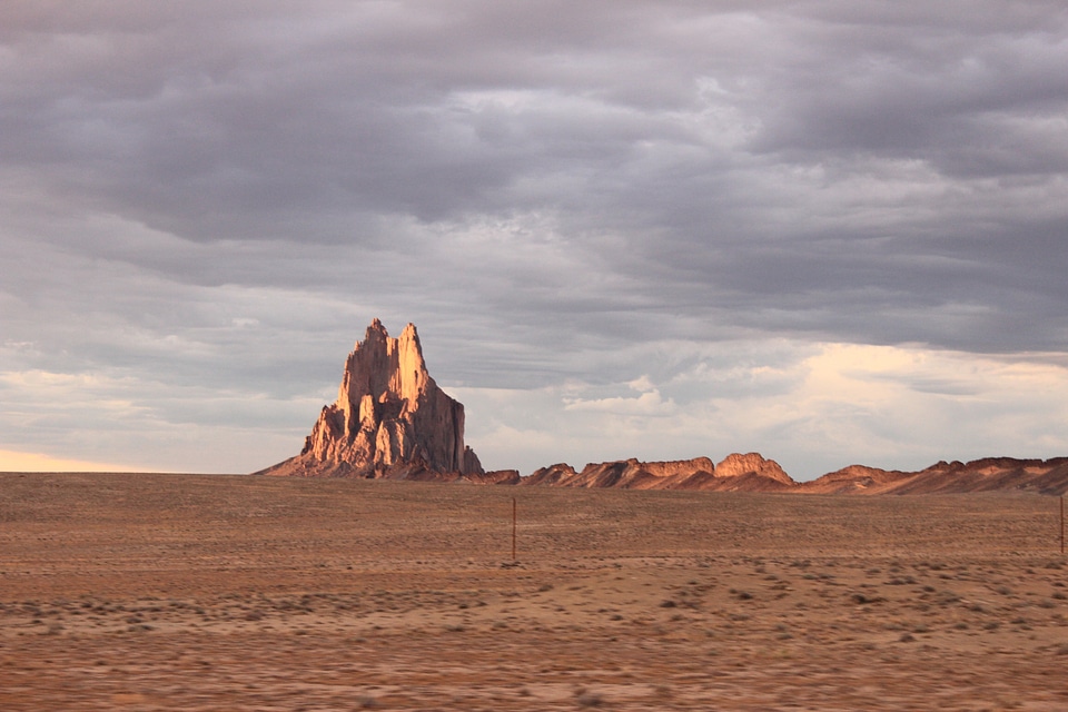 Navajo holy mountain wild west