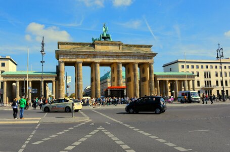 Brandenburg gate landmark quadriga photo