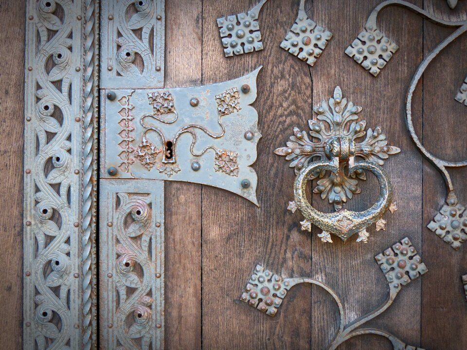 Wood old old door