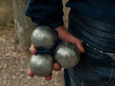 Bowling game bowls