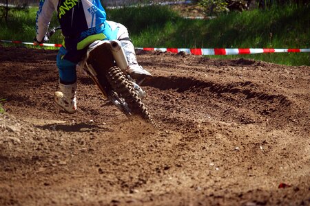 Motorsport cross race