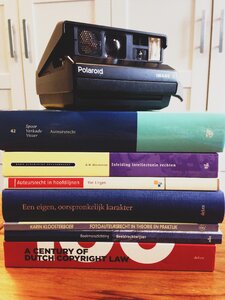 Copyright books camera
