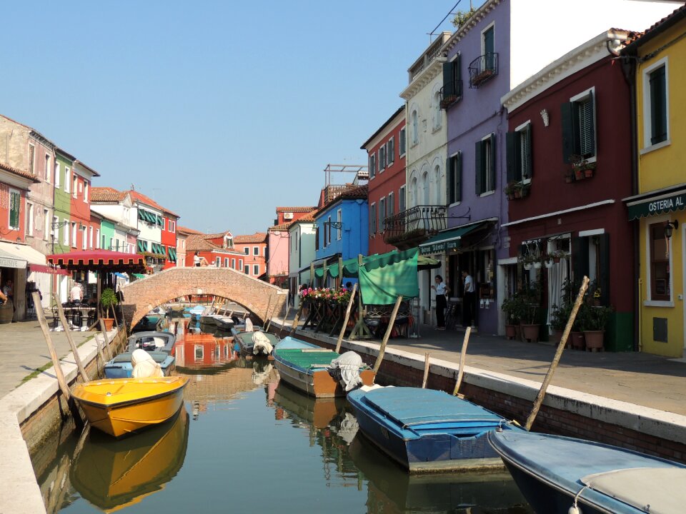 Reflections burano island burano