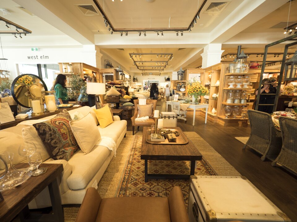 Pottery barn west elm