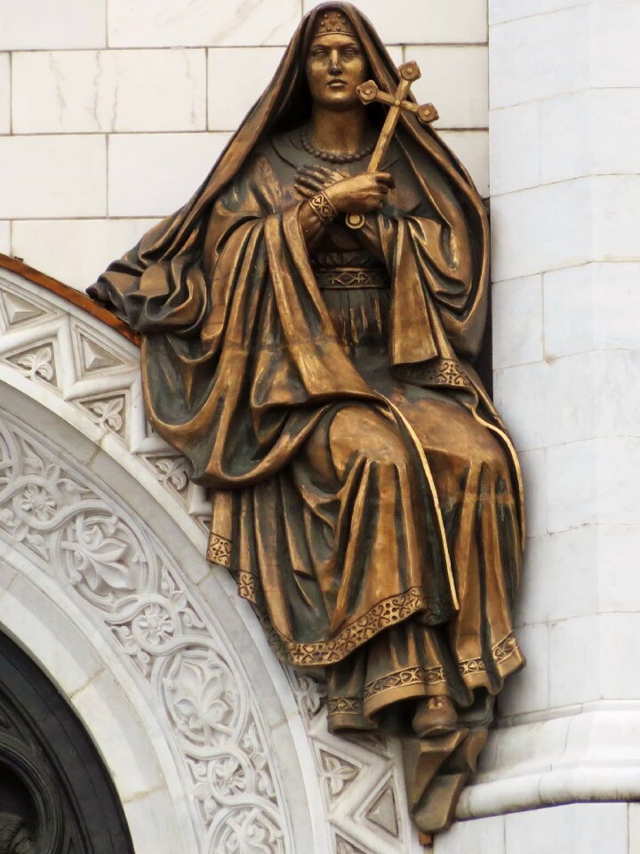 St-sauveur holy savior cathedral bronze