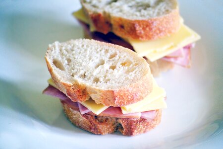 Bread rustic lunch photo