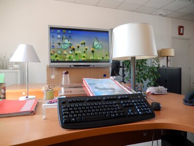 Employment keyboard office