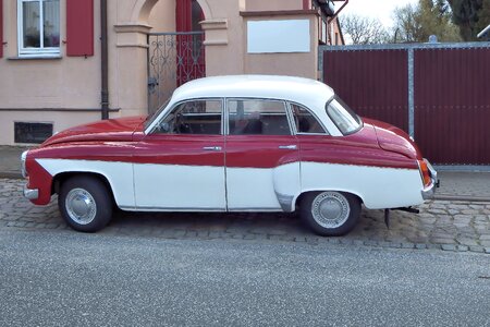 East germany wartburg castle vehicle