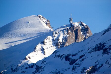 Alpine landscape glacier photo