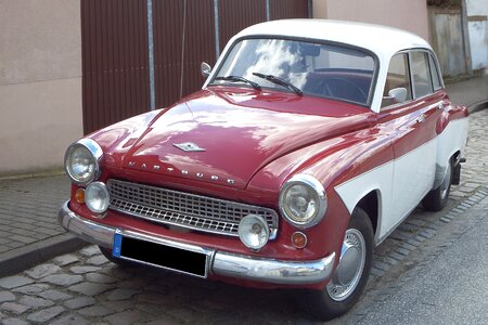 East germany wartburg castle vehicle