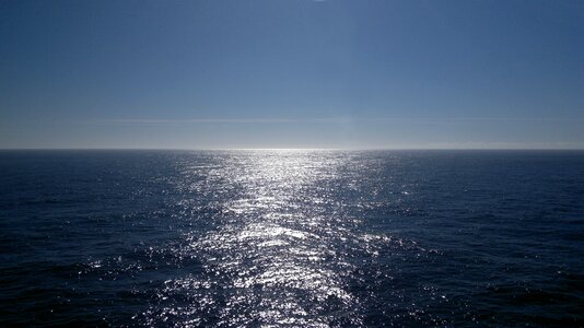 Blue mediterranean sea water