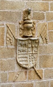 Medieval decorative heraldic photo