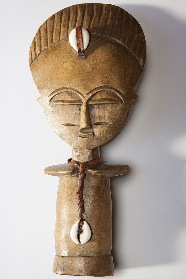 Wood carved voodoo