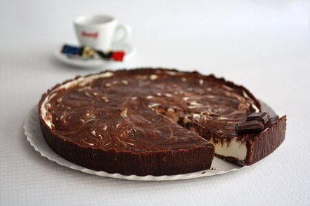 Cake pie chocolate