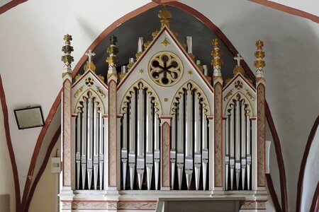 Organ whistle church keyboard instrument photo