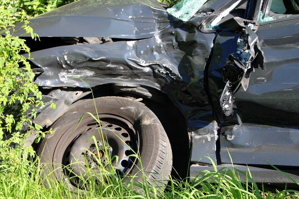Injured collision highway