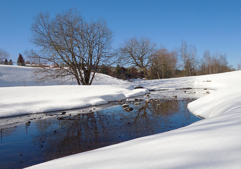 France nature winter
