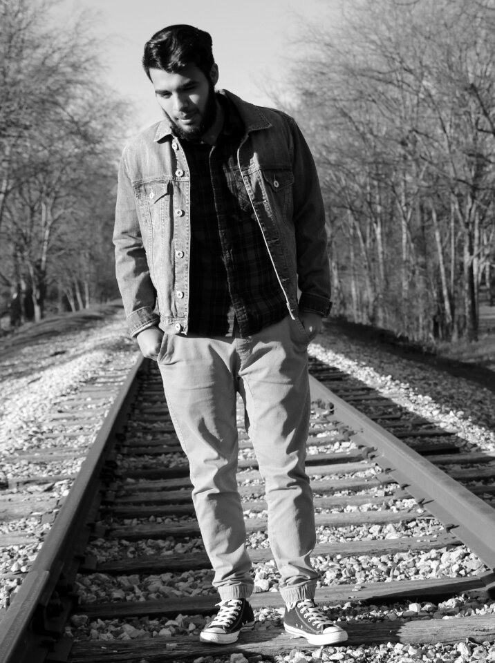Alone look railway