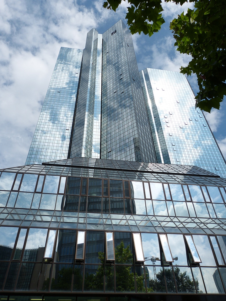 Skyline architecture building