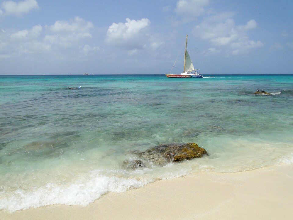 Boat beach nature