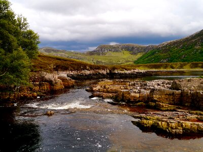 Landscape rocky mountainous