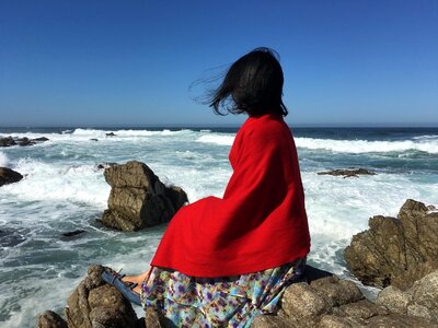 Woman support coast