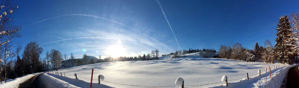 Panorama mountain landscape