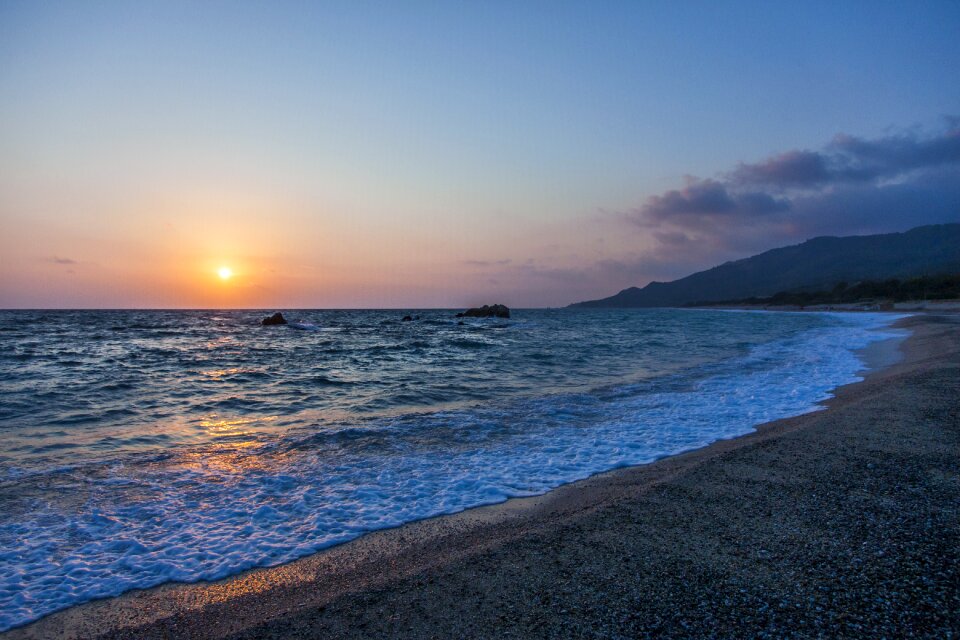 Sea blue greece