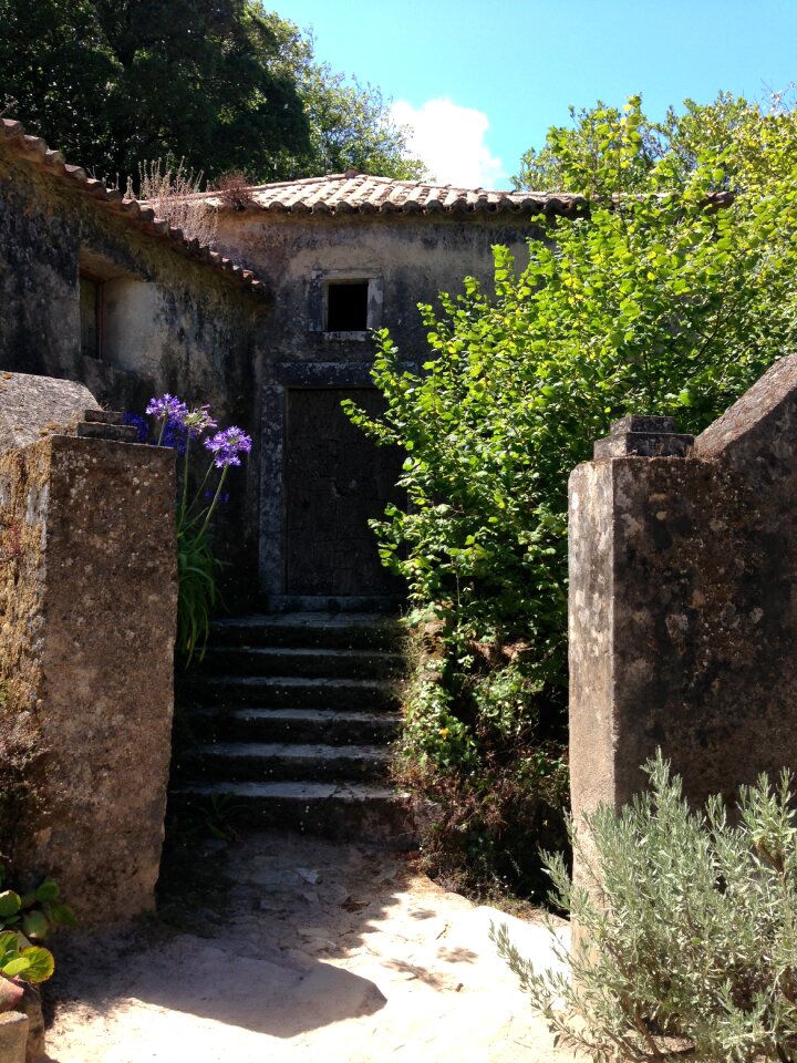 Old former monastery garden
