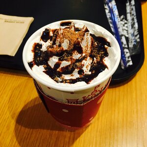 Caffeine whipped cream second cauchy lub