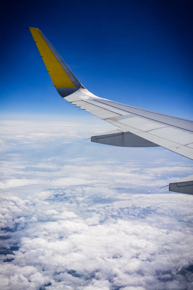 Blue sky travel