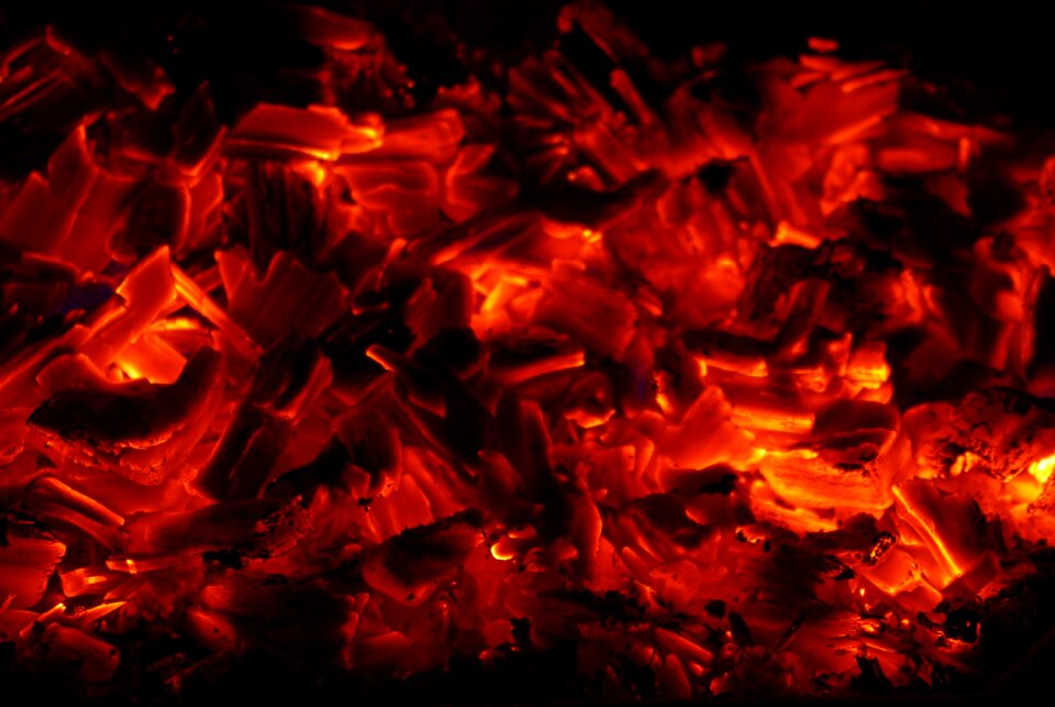 Barbecue wood campfire