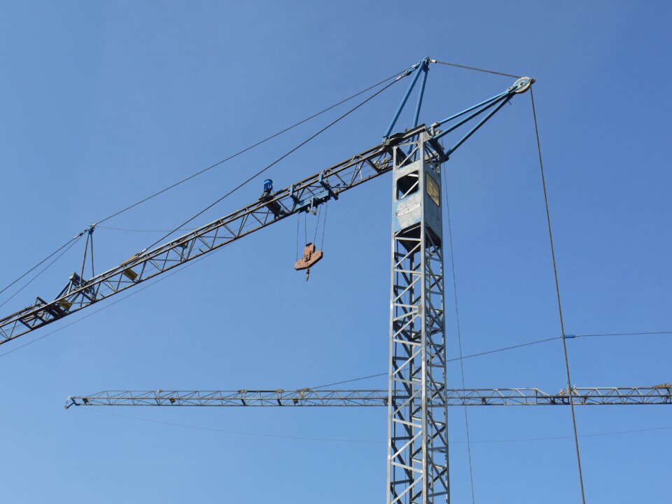 Industry running rail crane boom