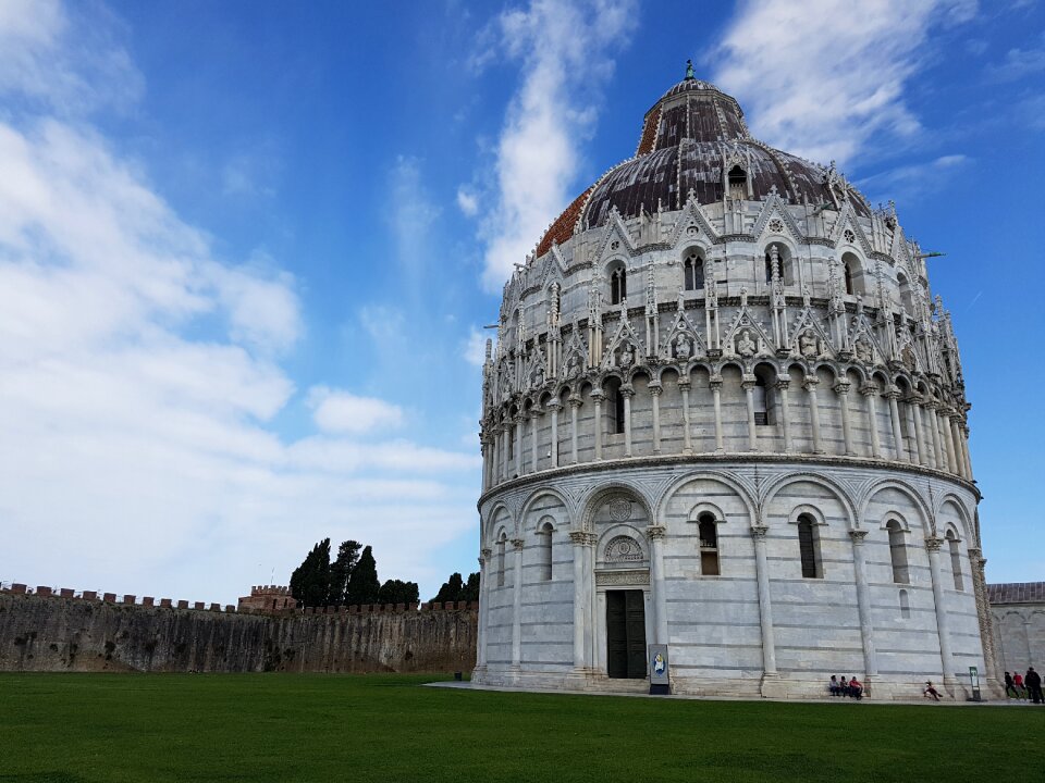 Baptistery places of interest dome
