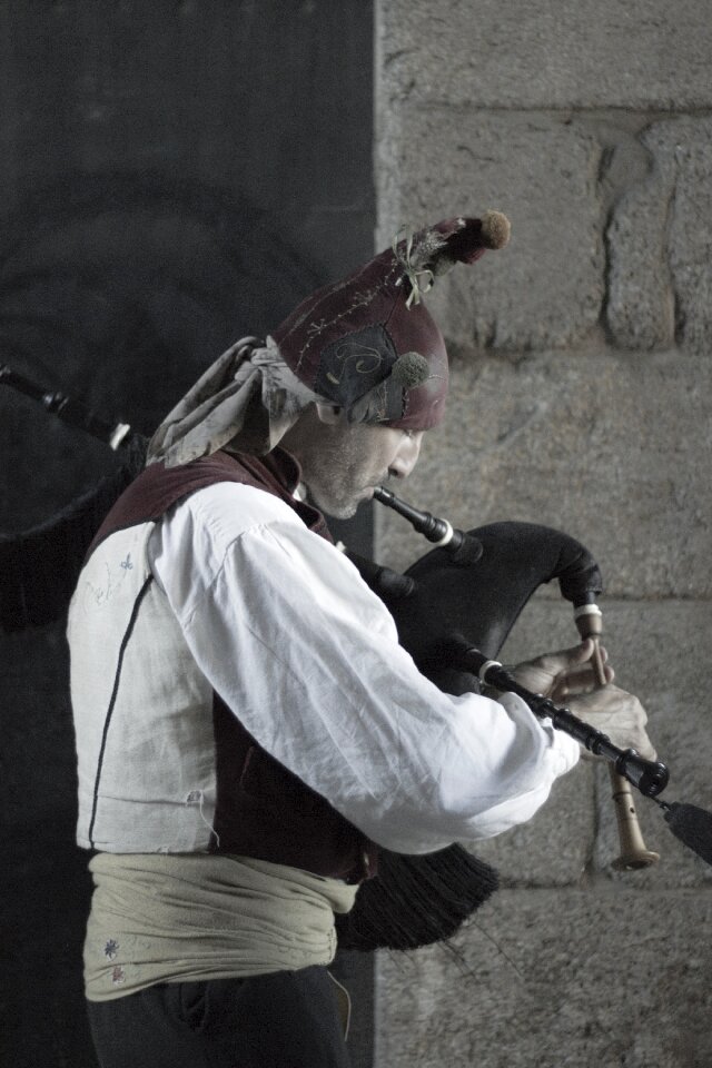 Piper santiago of compostela obradoiro