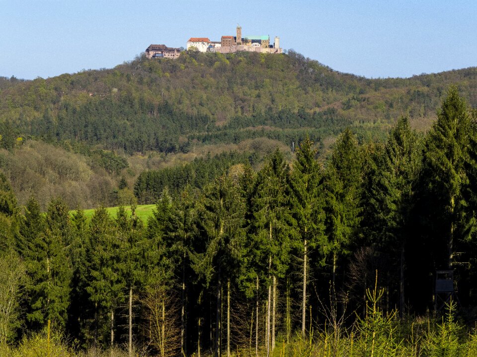 Thuringia germany castle junker jörg