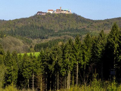 Thuringia germany castle junker jörg photo