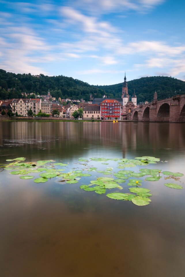 Bridge historic center neckar