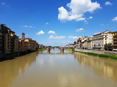 River city view italy photo