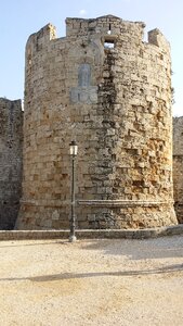 Greece castle ruine