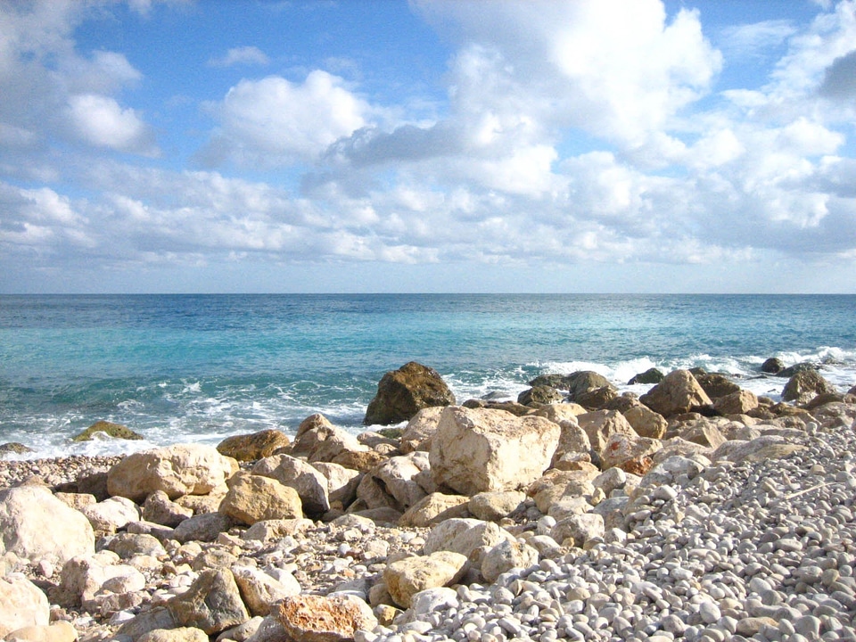 Rock ocean stones photo