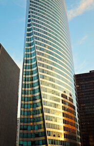 Facade skyscraper futuristic photo