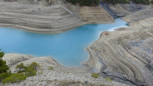 Relief nature water