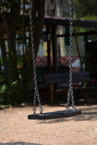 Swing playground children's games photo