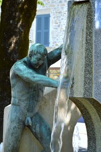 Fountain water water jet