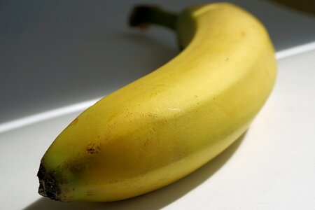 Yellow banana peel tropical